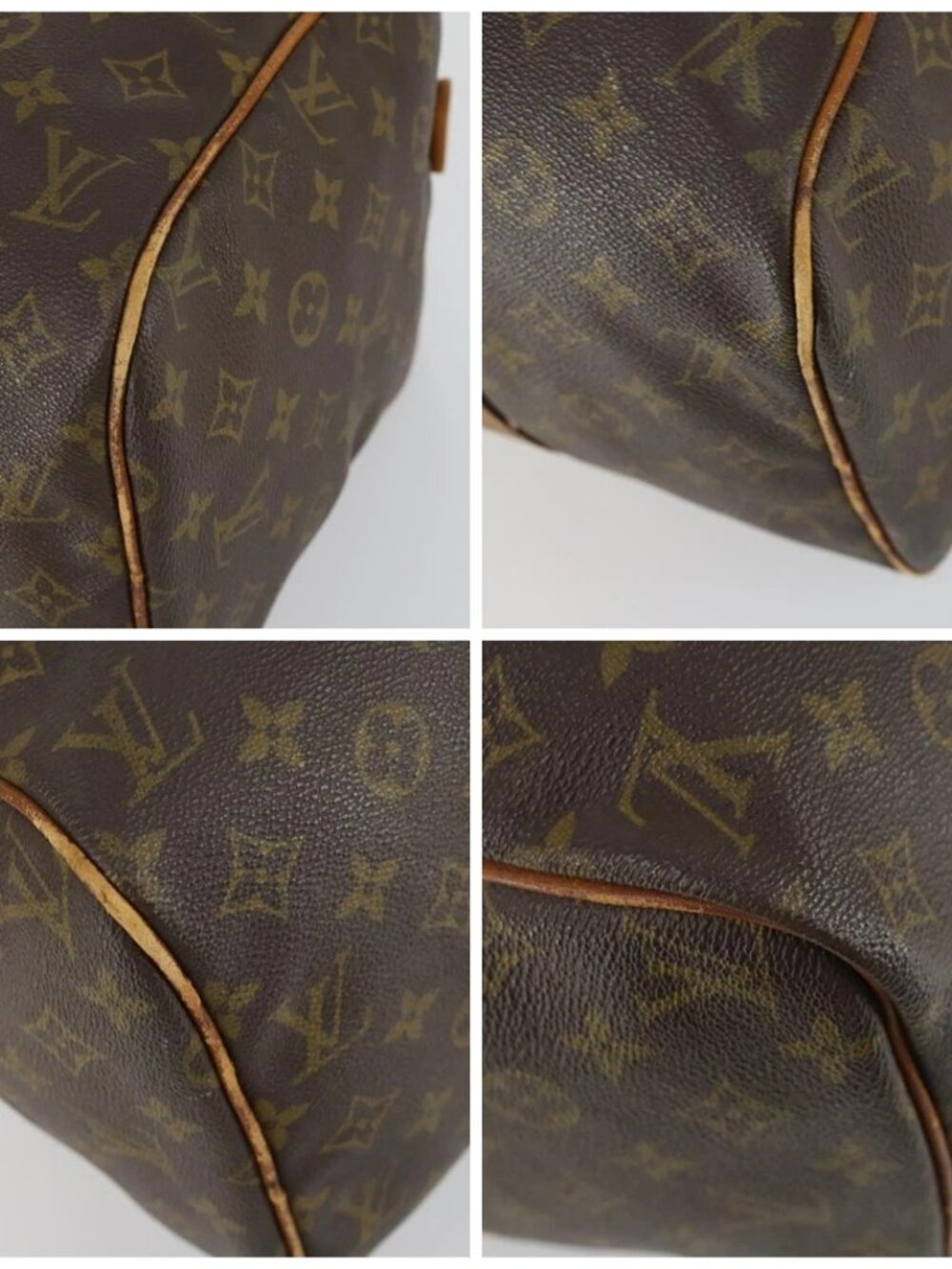 LOUIS VUITTON Monogram Sac Souple 35 Boston Bag M41626 LV Auth BA9507 - Picture 15 of 15